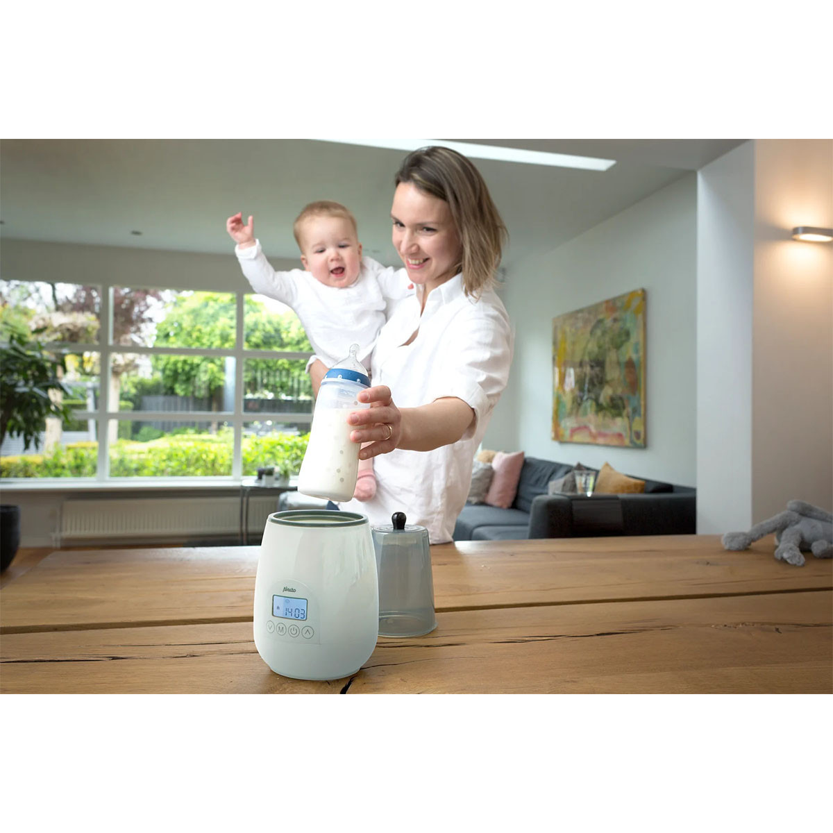 Alecto grejač  za flašice