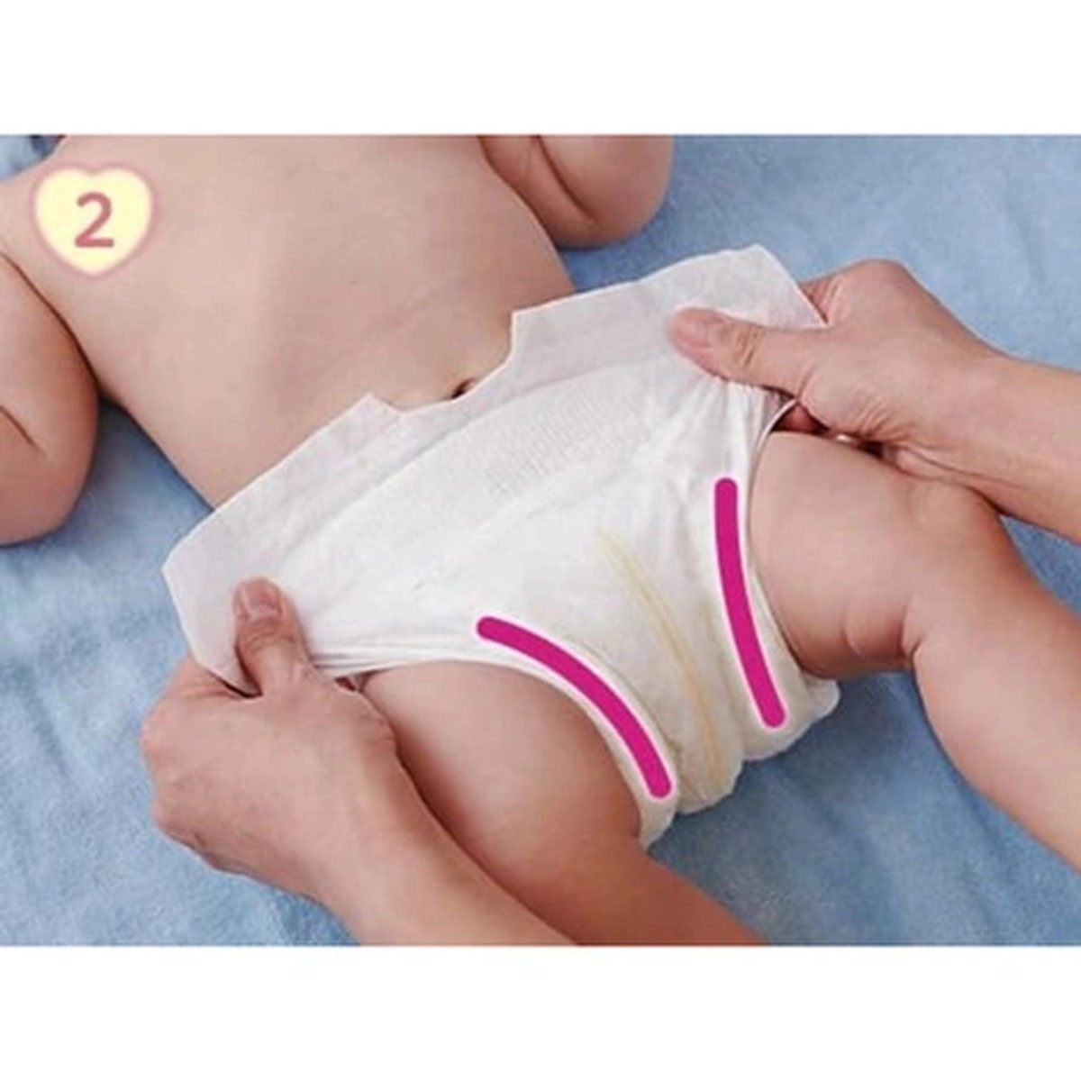 Moony Airfit pelene Newborn (do 5kg), 76kom