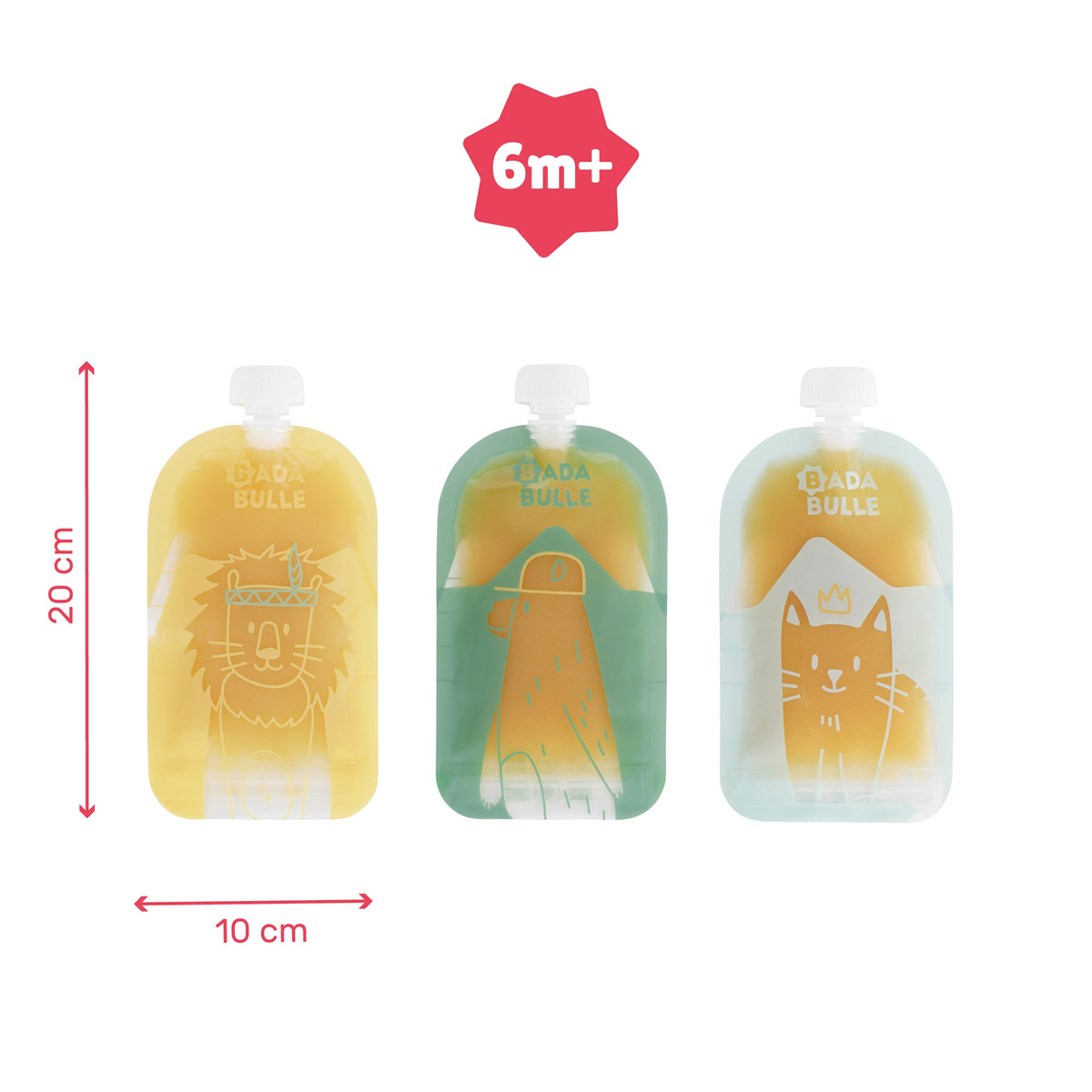 Badabulle kesice za kašu, 15kom.