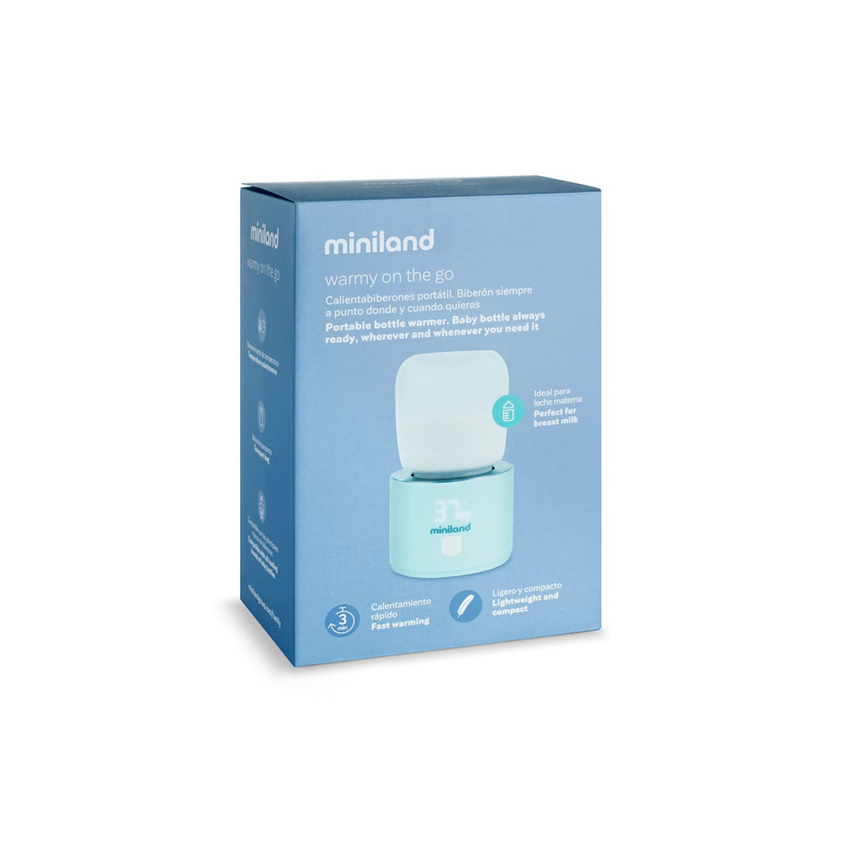 Miniland prenosivi grejač za flašice