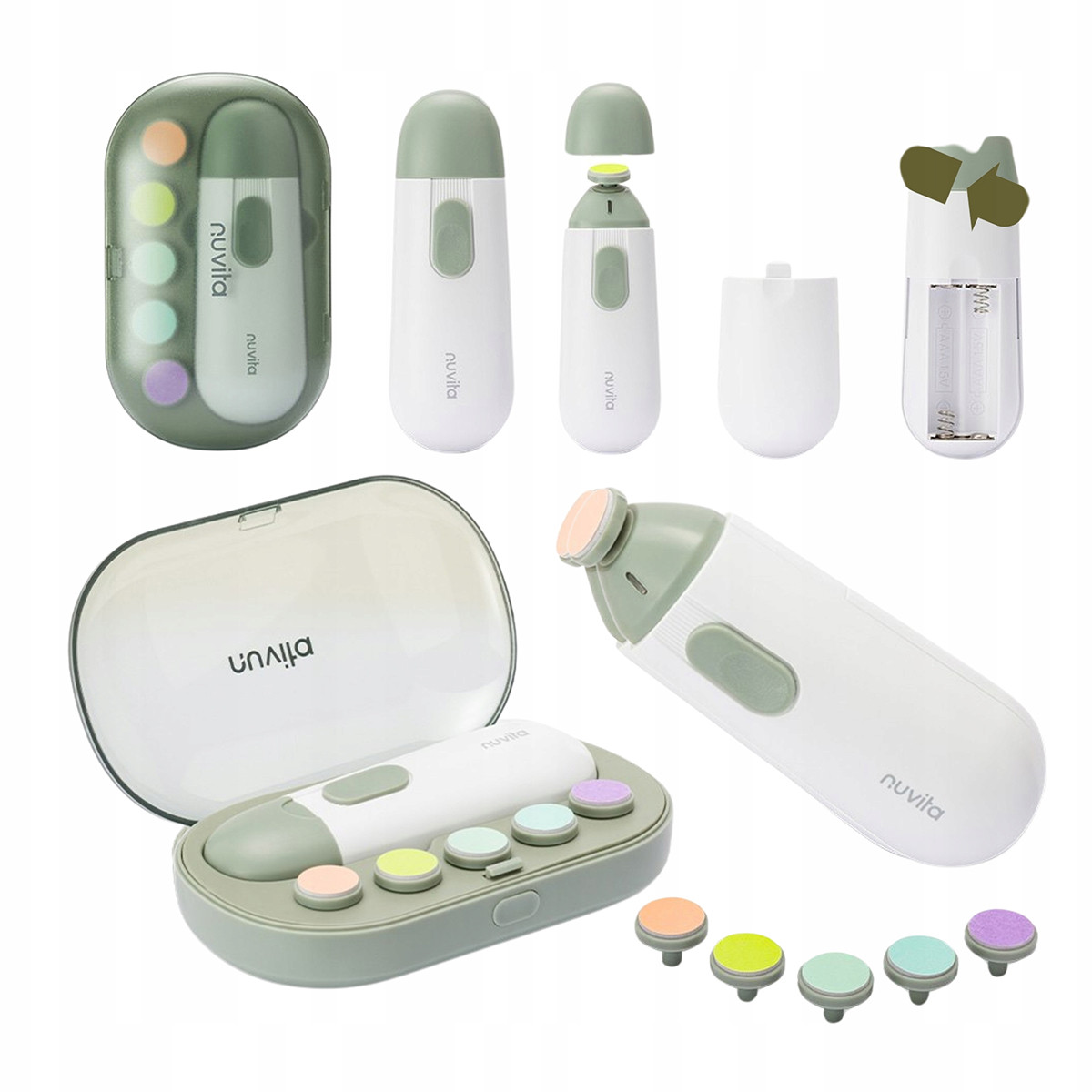 Nuvita električni trimer za nokte