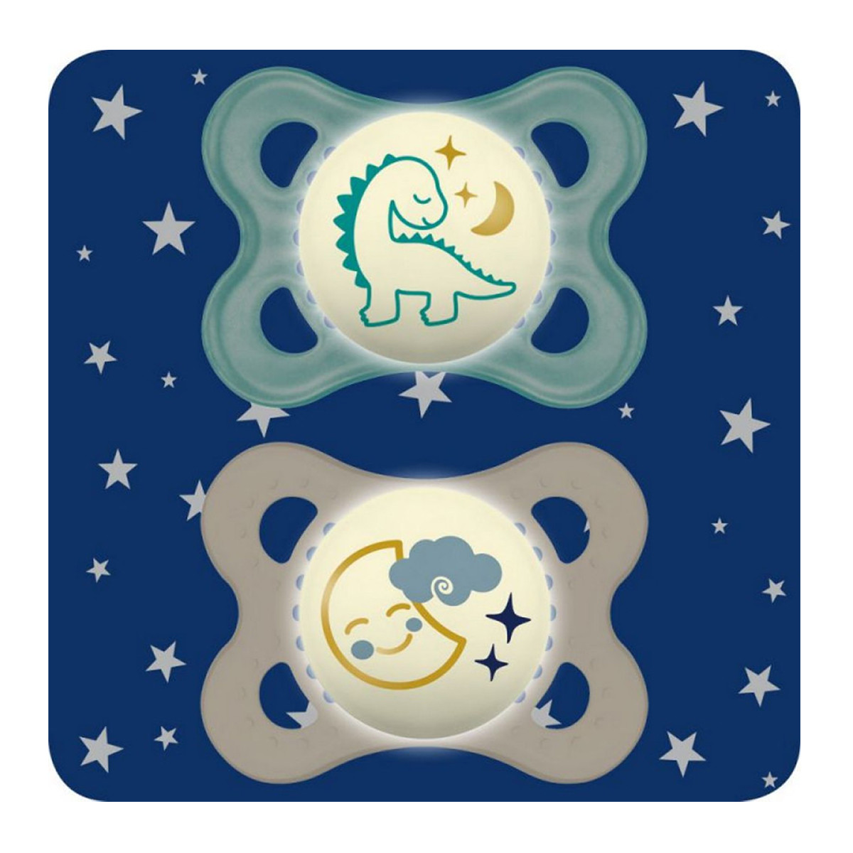 Mam varalica night silikon 2/1, 2-6m