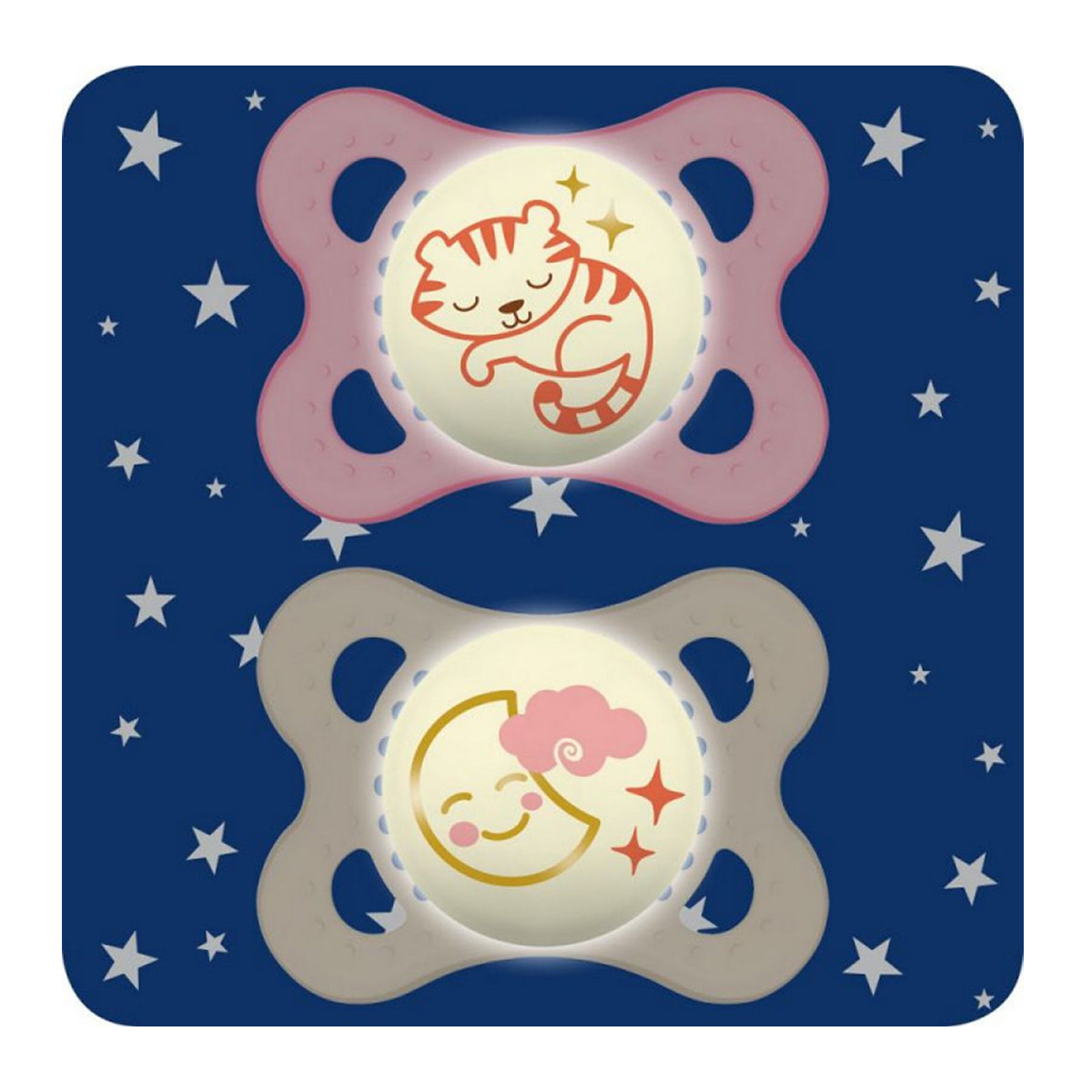 Mam varalica night silikon 2/1, 2-6m