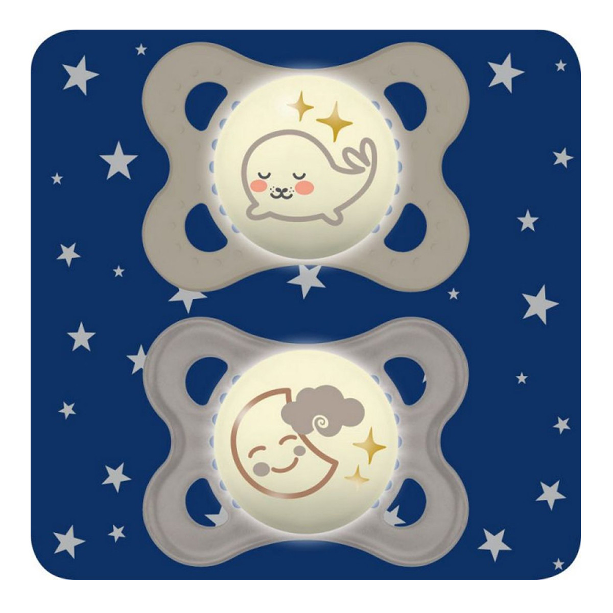 Mam varalica night silikon 2/1, 2-6m