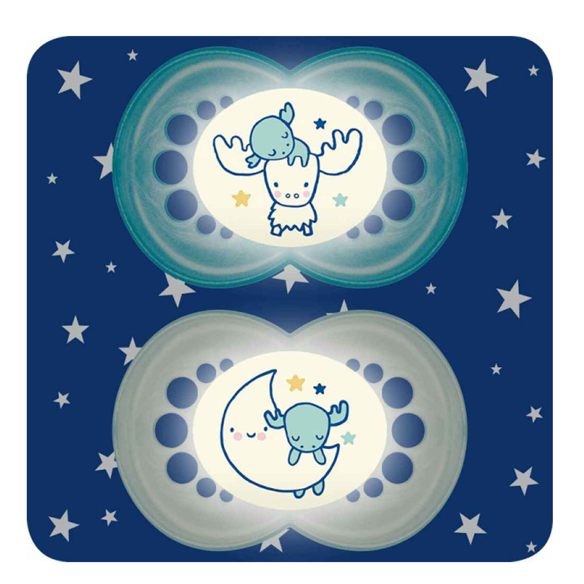 Mam varalica night silikon 2/1, 6m+