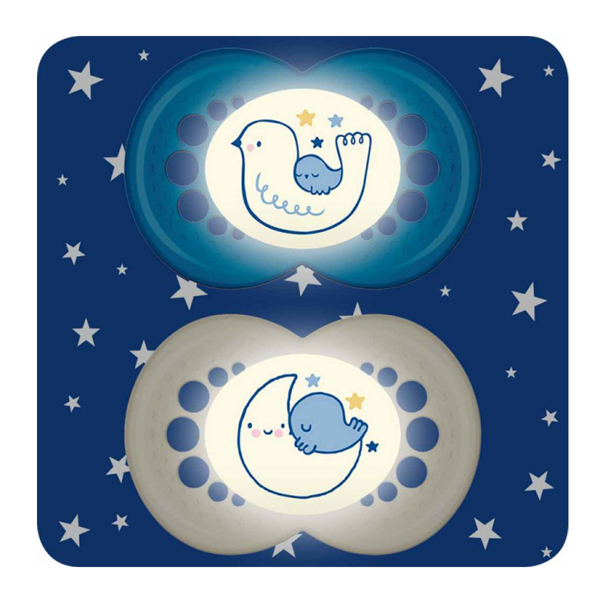 Mam varalica night silikon 2/1, 6m+