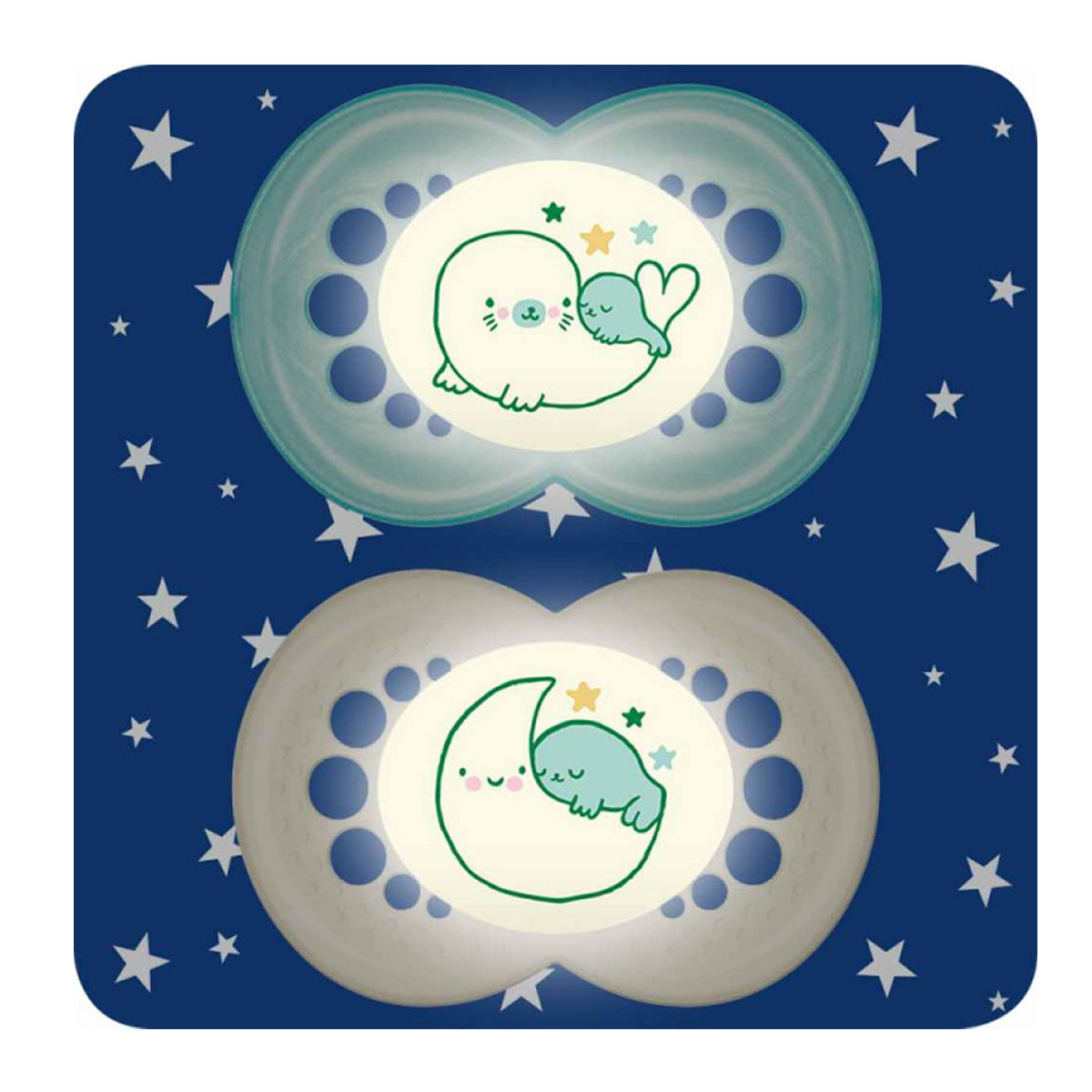 Mam varalica night silikon 2/1, 6m+