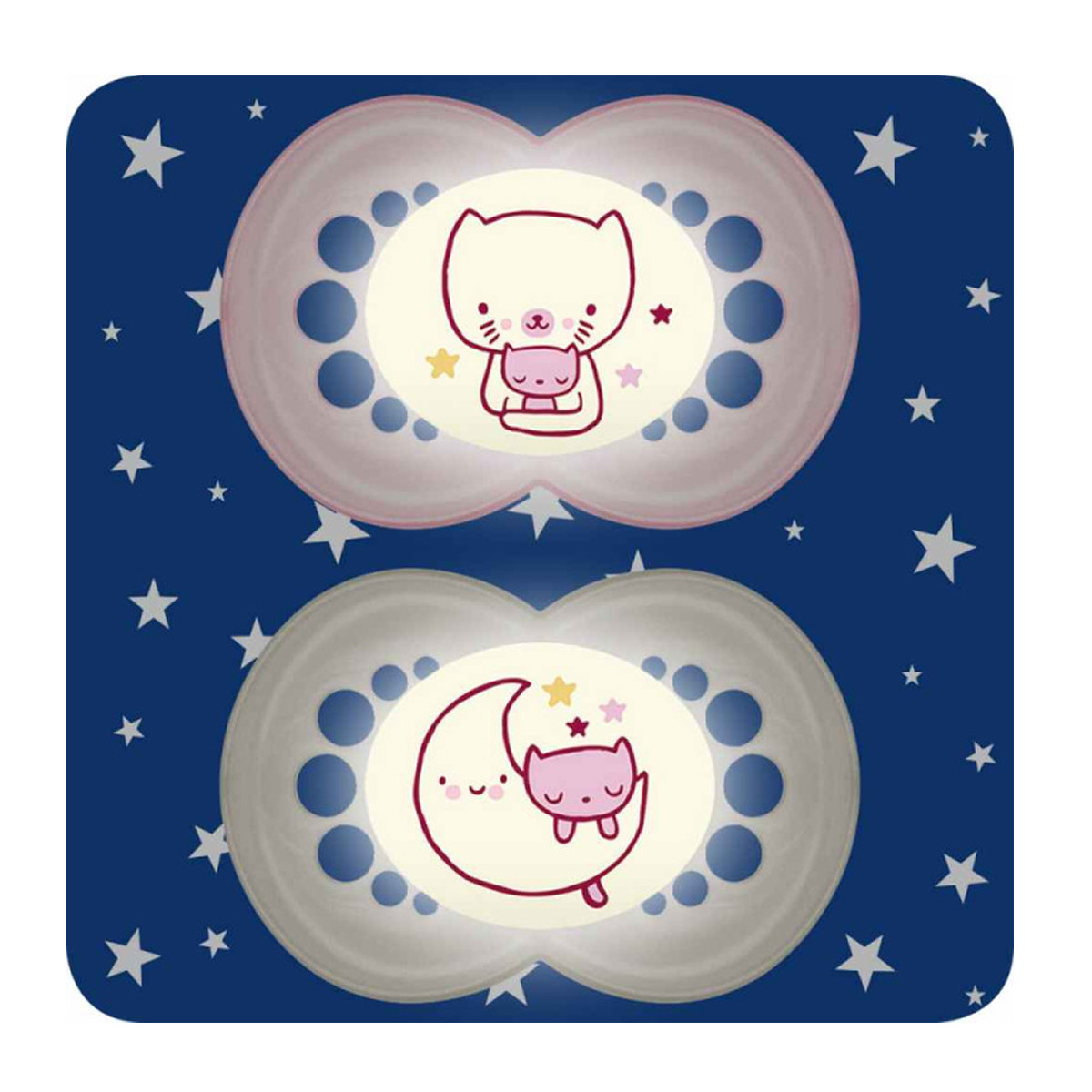 Mam varalica night silikon 2/1, 6m+