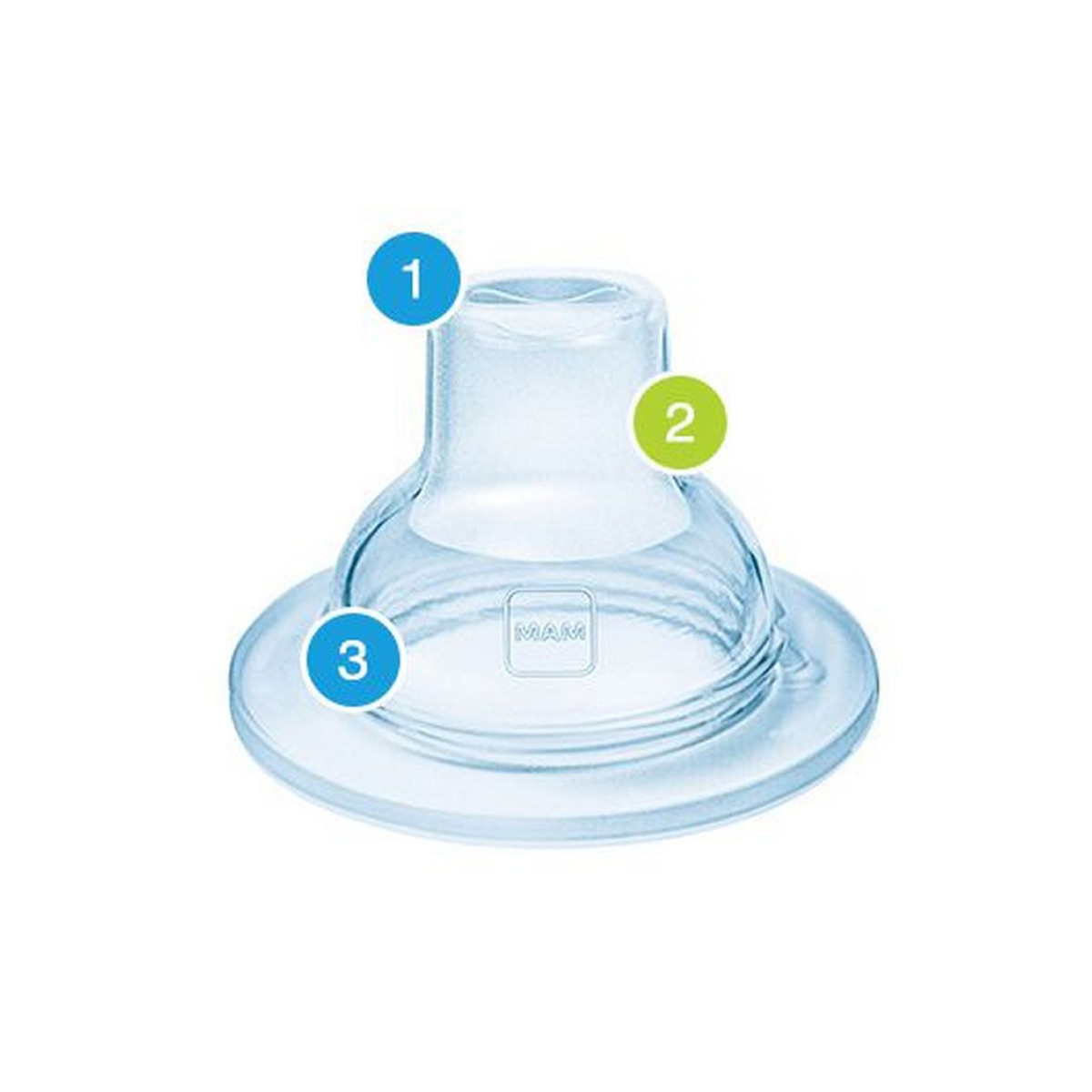 Mam cucla za flasice extra soft spout  2/1, 4m+