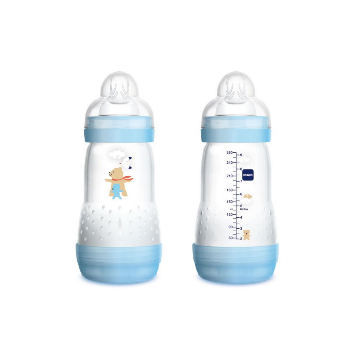 Mam flašica easy start anti colic 260ml, 2m+