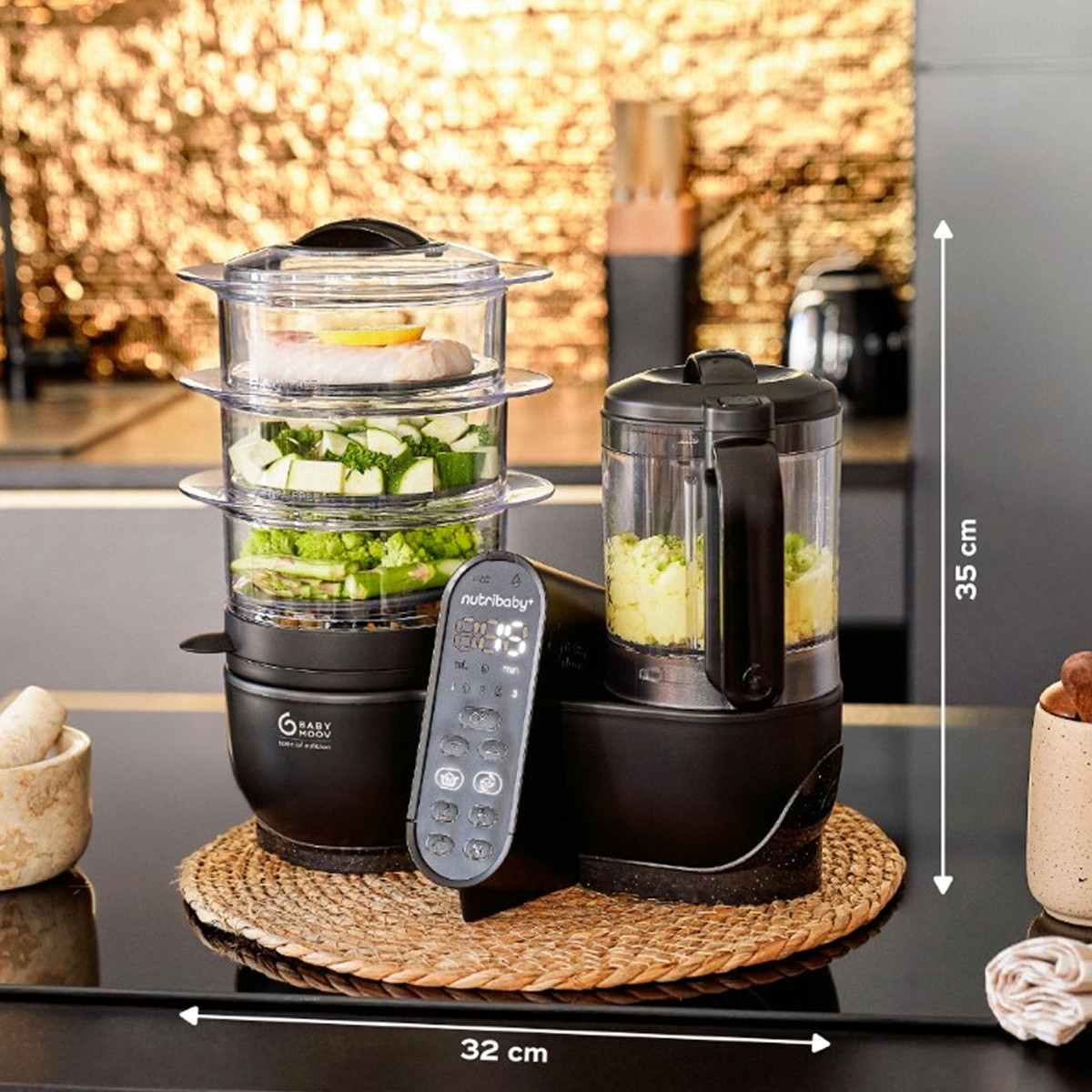 Babymoov aparat za pripremu hrane Nutrybaby XL