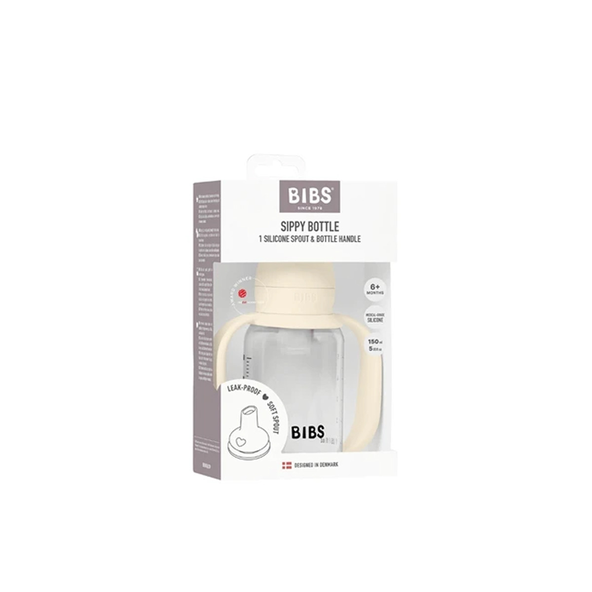 Bibs flašica Sippy Ivory 150ml