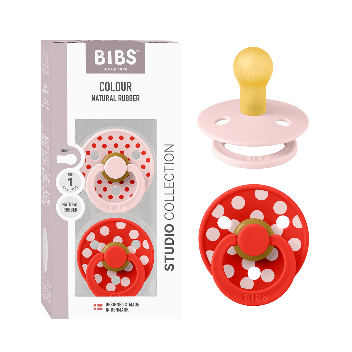 Bibs varalica Studio Polka Candy 0-6m