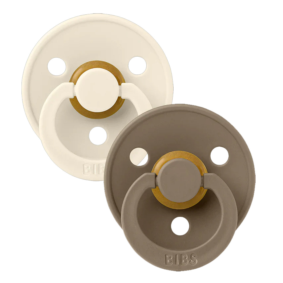 Bibs varalica Ivory & Dark Oak 6-12m