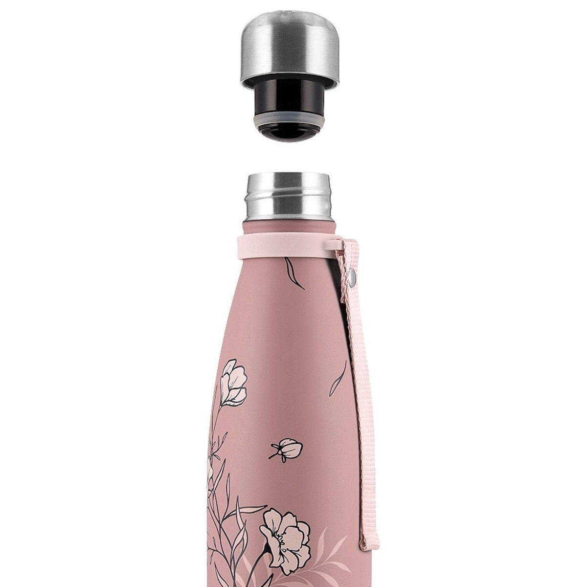 Kikka Boo termo flašica 500mlFlora Blush