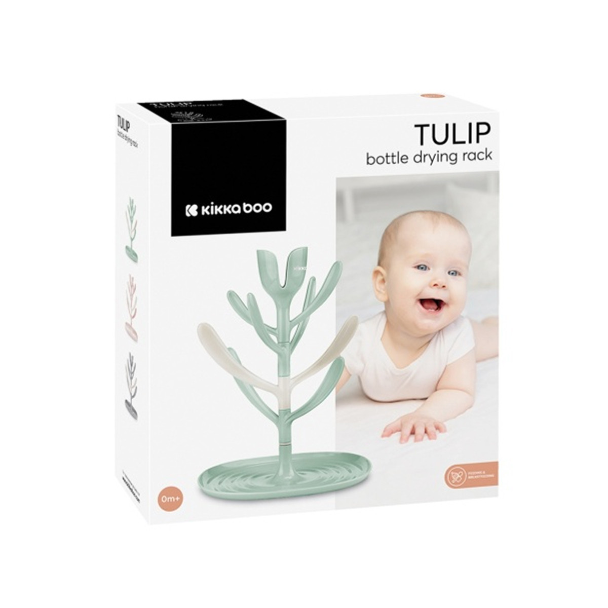 Kikka Boo stalak za sušenje flašica Tulip Mint