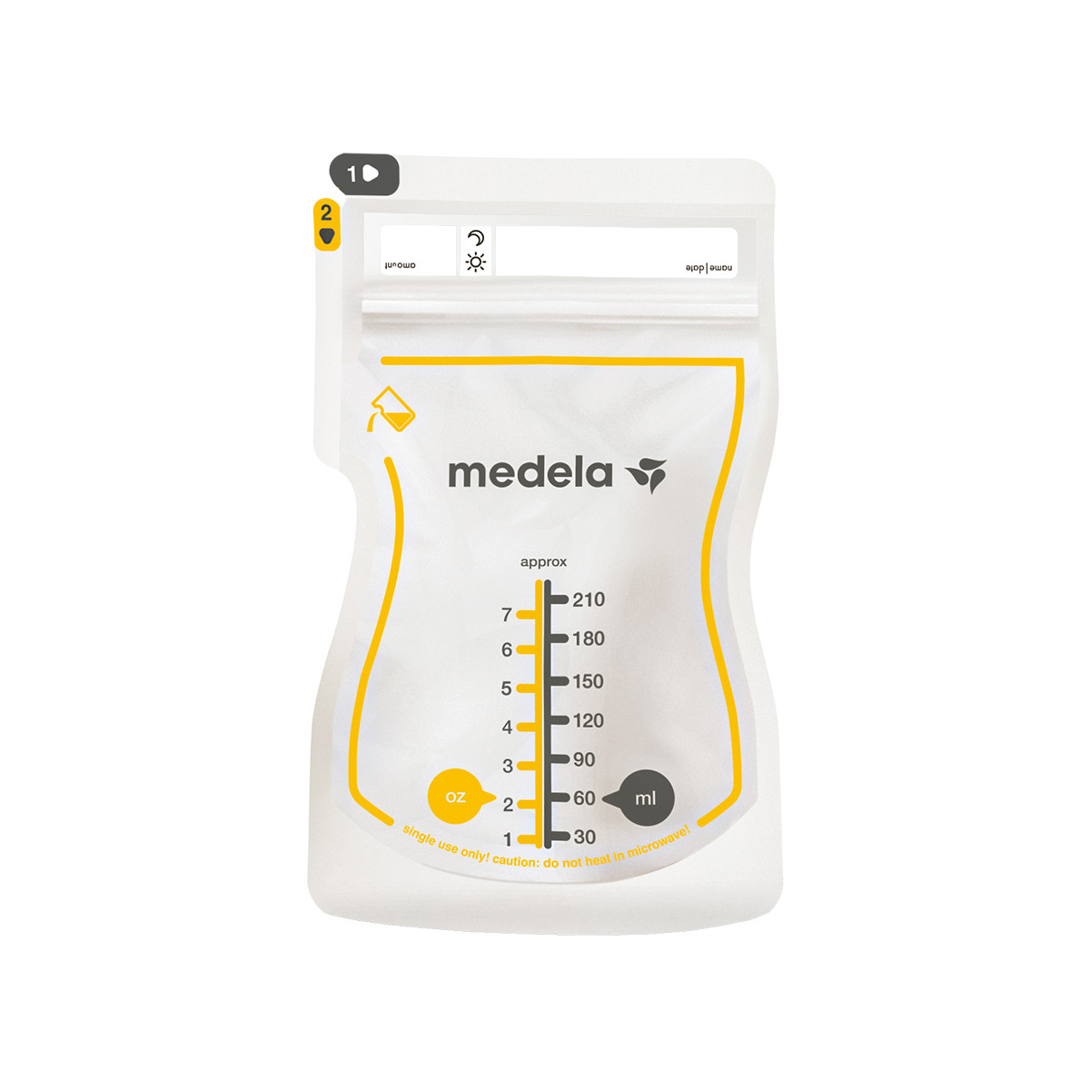Medela kesice za čuvanje mleka 210ml, 25kom