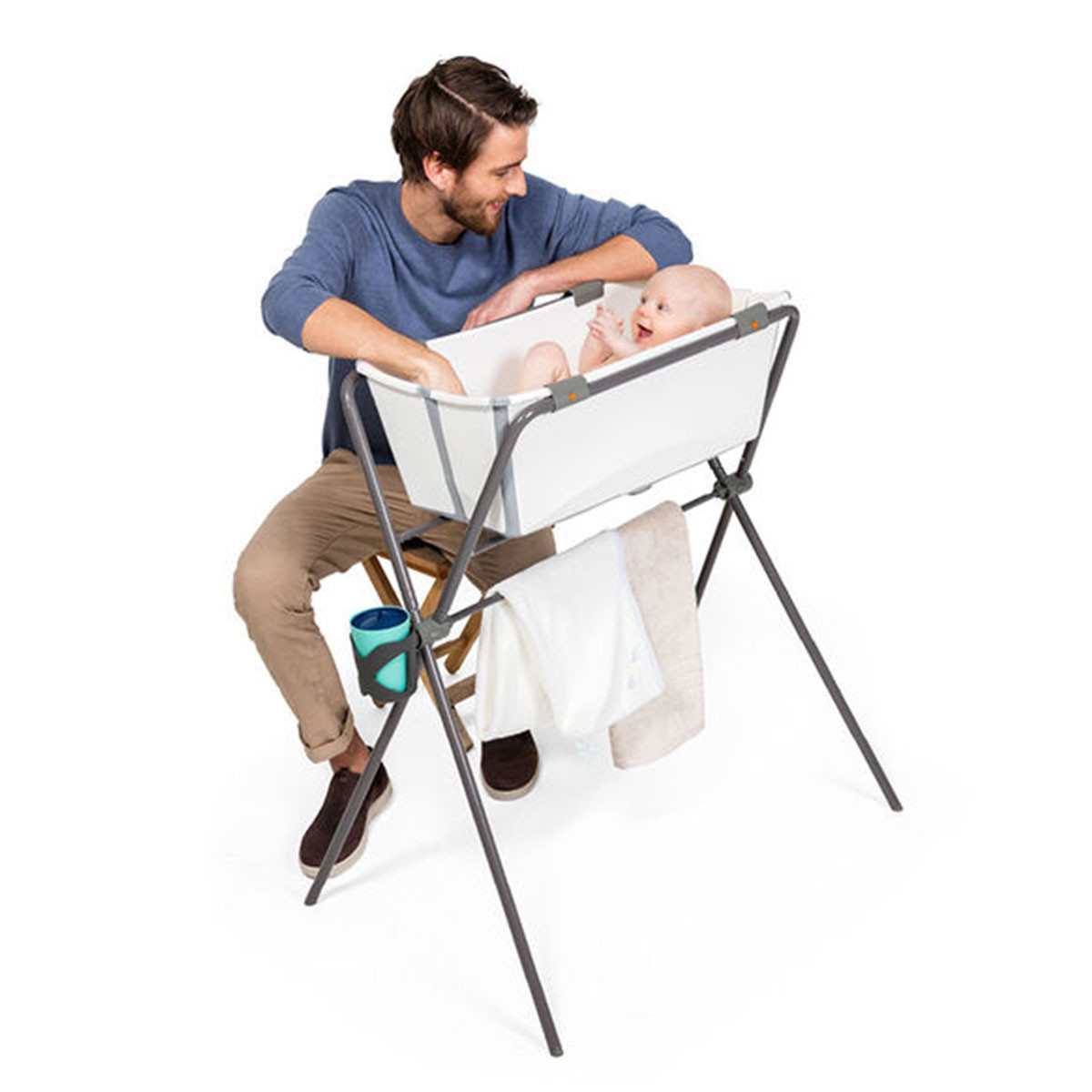 Stokke kadica Flexi Bath WhiteAqua