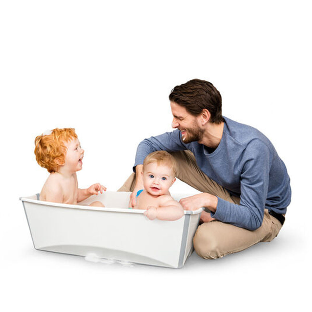 Stokke kadica Flexi Bath XLarge Transparent Blue