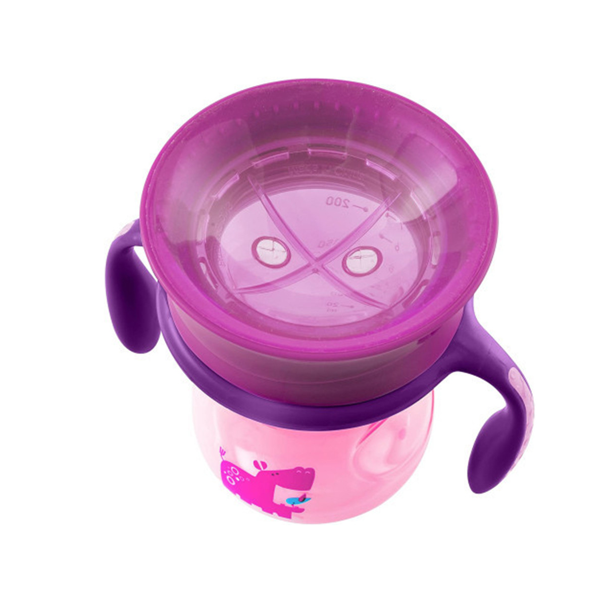 Chicco čaša No Spill, roze