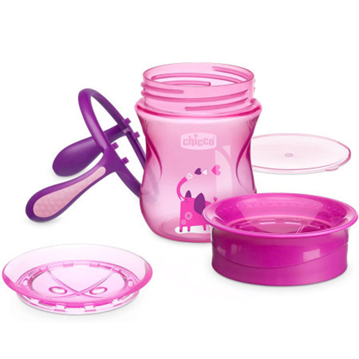 Chicco čaša No Spill, roze