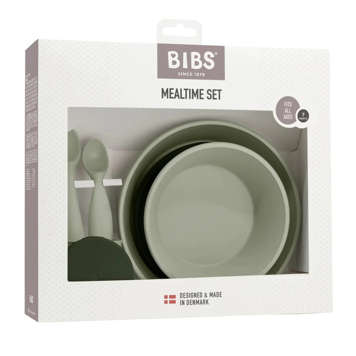 Bibs set za jelo Sage