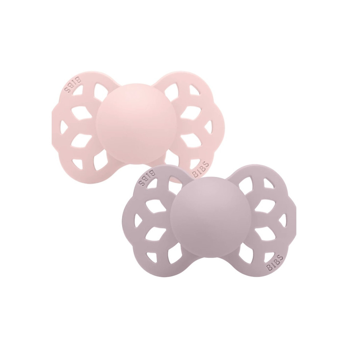 Bibs varalica silicone anatomial Blossom&D.Lilac, 6-18m