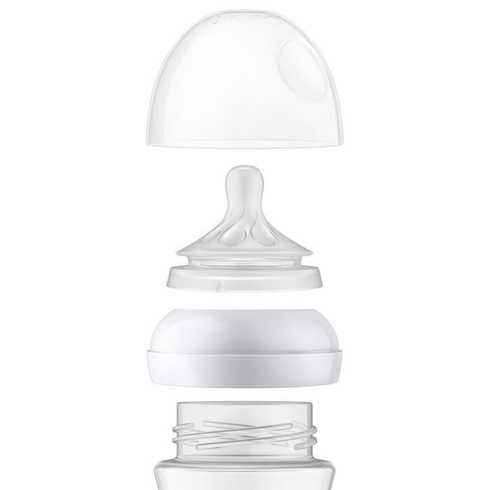 Avent staklena flašica 120ml,0m+