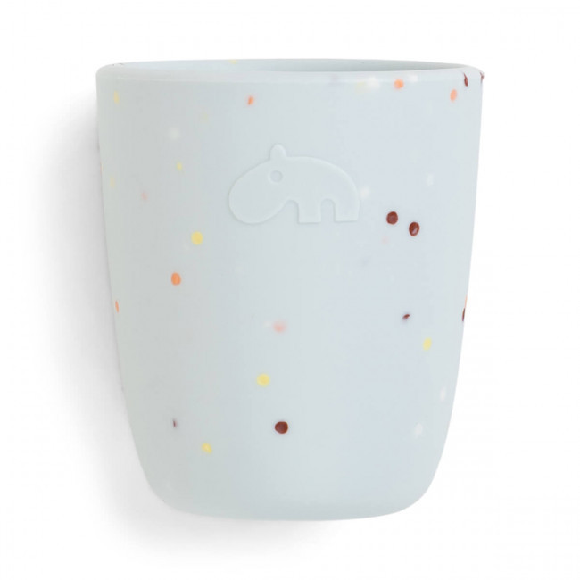 Done By Deer silikonski set  za jelo Confetti, Blue