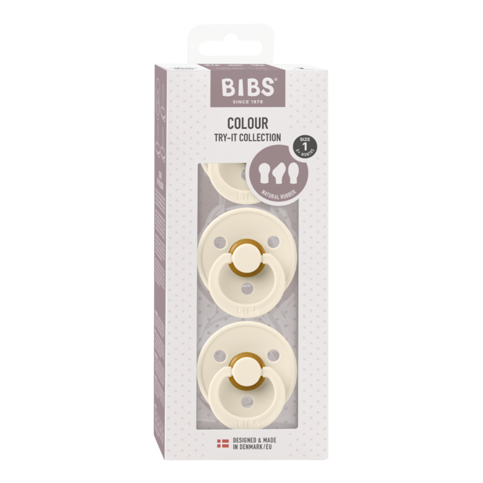 Bibs varalica Try-it Ivory, 0-6m