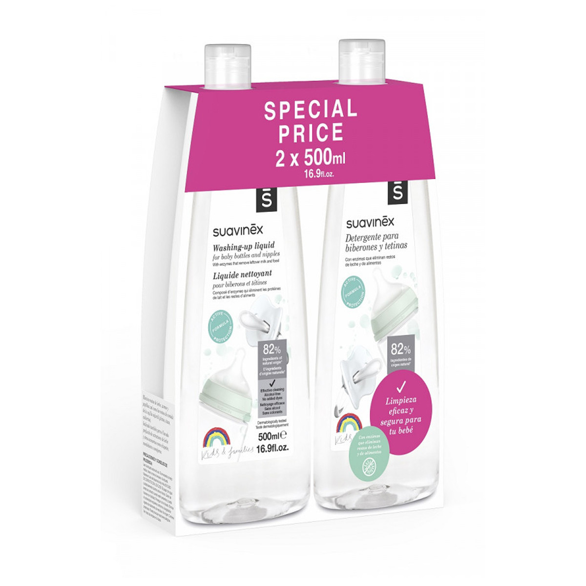 Suavinex tecni deterdžent 500ml, 2/1