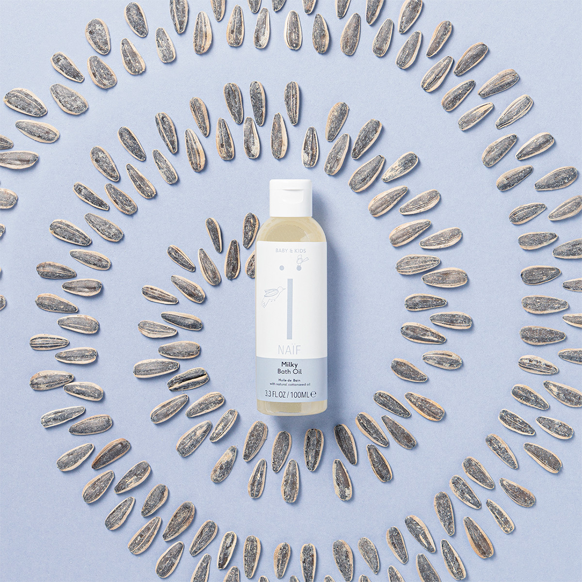 Naif mlečno ulje za kupanje, 100ml
