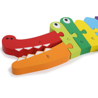 Small foot drvena slagalica abeceda - Krokodil