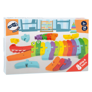 Small foot drvena slagalica abeceda - Krokodil