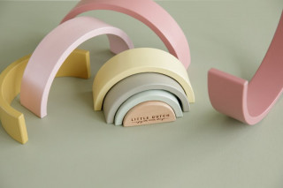 Little Dutch drvena slagalicaduga, pink