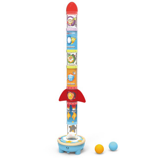 Hape raketa sa izduvavanjem loptice