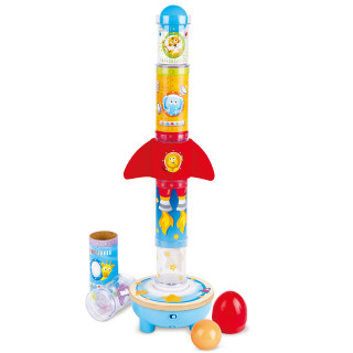 Hape raketa sa izduvavanjem loptice
