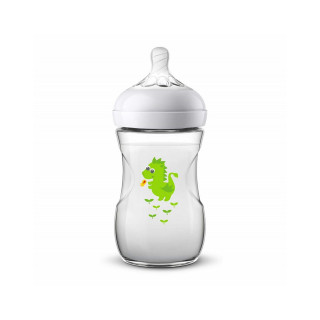 Avent flašica natural Dragon 1m+,260ml