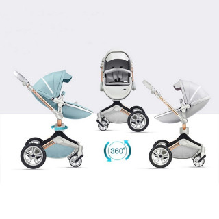 Hot mom kolica 2u1, gray,0m+