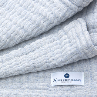 Nordic Coast muslin prekrivač4/1, 80x80cm