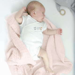 Nordic Coast muslin prekrivač4/1, 80x80cm