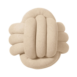 Nordic Coast pleteni jastuk čvor, 40x40cm