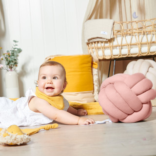 Nordic Coast pleteni jastuk čvor 30x30cm