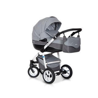 Riko NANO kolica 3u1 Grey, 0m+