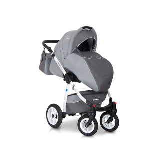 Riko NANO kolica 3u1 Grey, 0m+