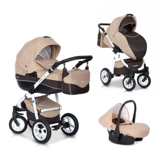 Riko NANO kolica 3u1 Cafe, 0m+