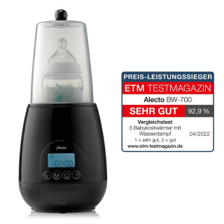 Alecto grejač  za flašice