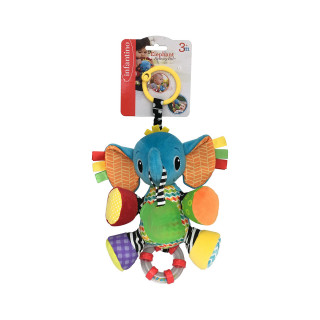 Infantino plišana zvečka/zakačaljka