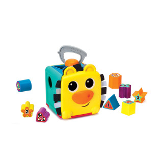 B kids edukativna igračka jungle buddy shape sorter