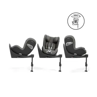 Cybex autosedište Sirona T i-Size Mirage Grey, 45-105cm